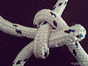 Plasă din frânghie