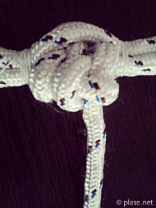 Plasă din frânghie