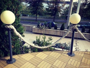 Balustradă franghie