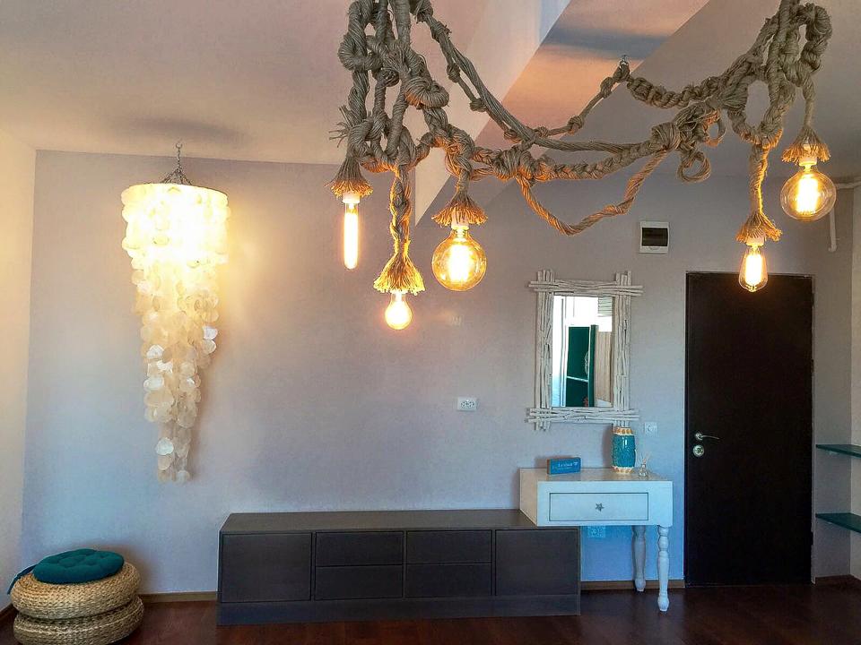 Lustra din franghie 1